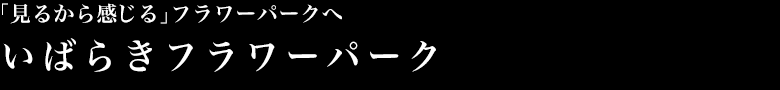 「見るから感じる」フラワーパークへいばらきフラワーパーク
